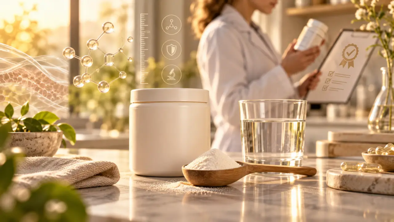 Collagène en poudre : les vrais risques se trouvent dans la dose et la qualité