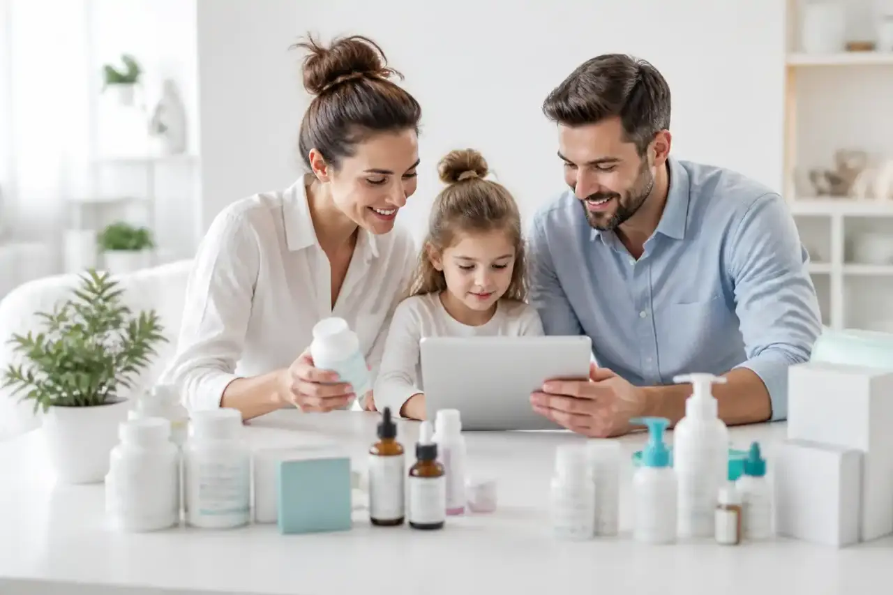 Sélection de produits de parapharmacie, compléments alimentaires et soins dermo-cosmétiques de qualité