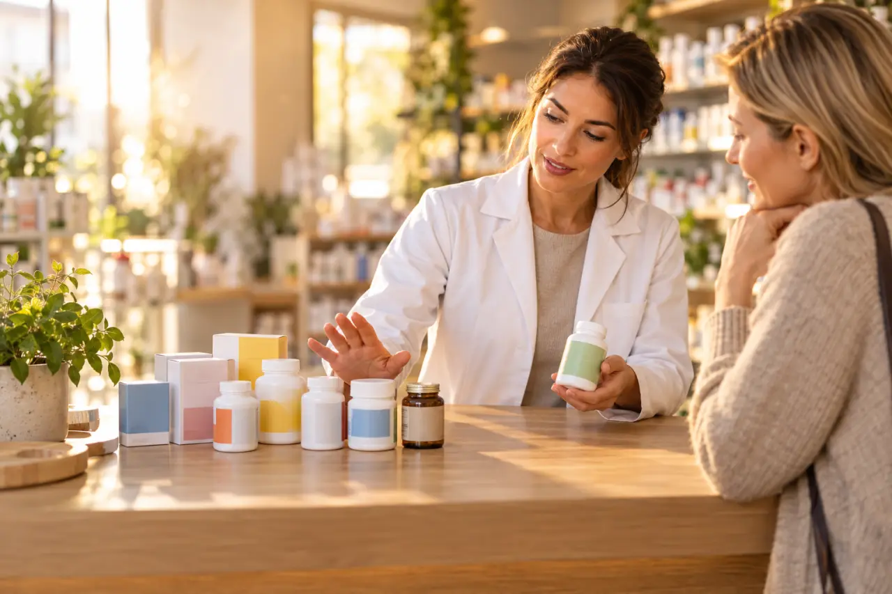 Cure de vitamines en pharmacie : le bon choix commence par éviter les cumuls