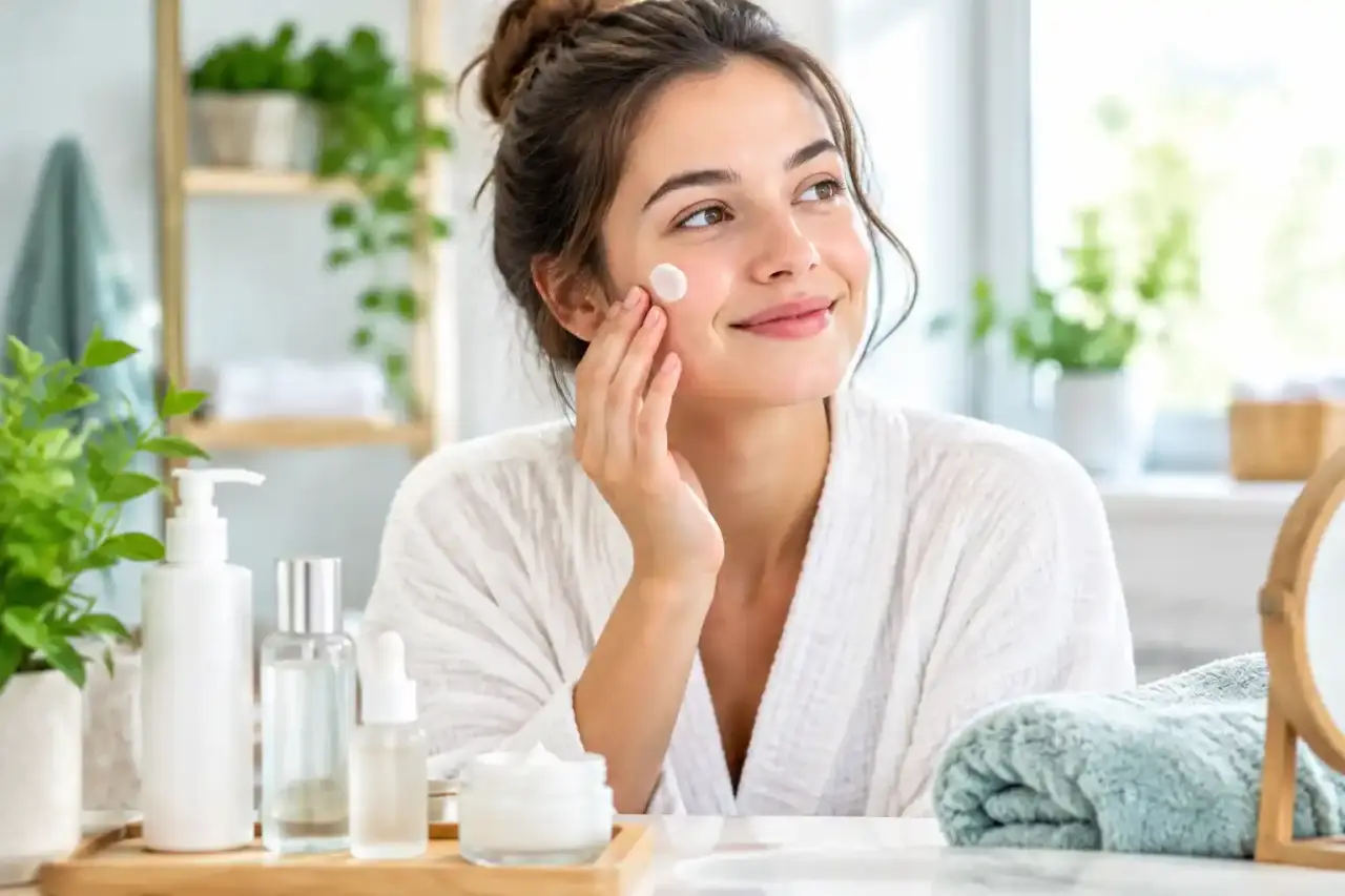 Produits de soin doux pour une routine visage destinée aux peaux sensibles
