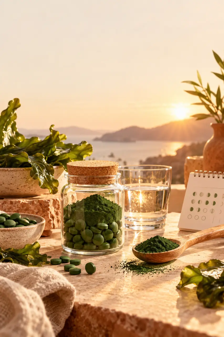 Cure de chlorella : combien de temps la poursuivre et quand l’arrêter ?